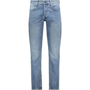G-Star RAW Jeans 3301 Regular Tapered Jeans 51003 C052 8436 Lt Indigo Aged Mannen Maat - W36 X L32
