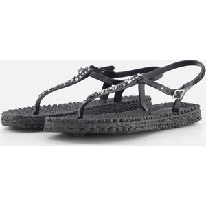 Ilse Jacobsen - Cheerful10G - Damesslipper - Zwart - Rubber