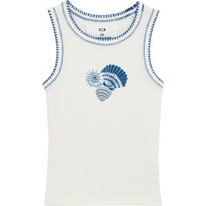 WE Fashion Meisjes singlet met opdruk