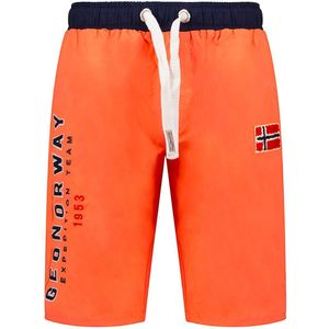 Geographical Norway Zwembroek Qoderato Fluo Coraal - M