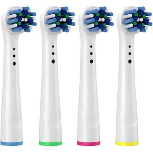 Tandenborstel opzetstukjes geschikt voor Oral B - Cross Action EB50 Vervanging