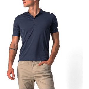 Castelli TECH 2 POLO Savile Blue - Mannen - maat XXL