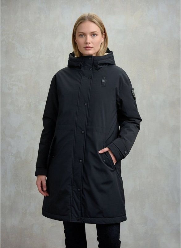 Blauer - Parka - Marineblauw - Met Bontvoering