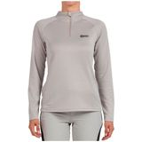 +8000 Lua Half Rits Lange Mouw T-shirt