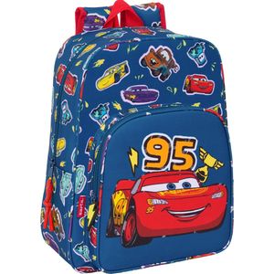 Safta - Disney Cars Rugzak - Rood - Polyester - 33 x 27 x 10 cm