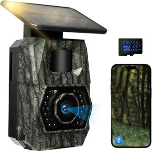 DailySupplies® Wildcamera met Nachtzicht - Buitencamera voor Buiten - Waterdicht - Wifi - 4K - Groen