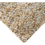 Sierkussen - Taupe - Valley - Stof - 45 x 45 x 0 cm