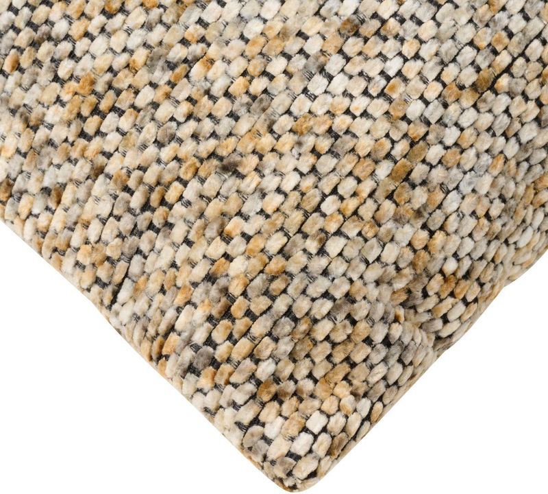 Sierkussen - Taupe - Valley - Stof - 45 x 45 x 0 cm