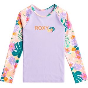Roxy - UV Rashguard voor meisjes - Paradisiac Island - Lange mouw - UPF50 - Mint Tropical Trails - maat 92cm