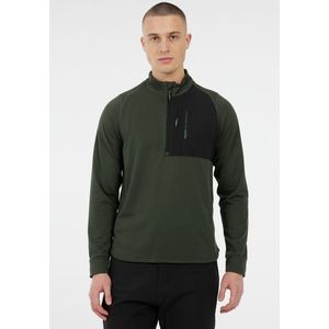 Protest - PRTcatcher - Skipully Heren - Kale Green - Lange Mouwen - 1/4 Rits