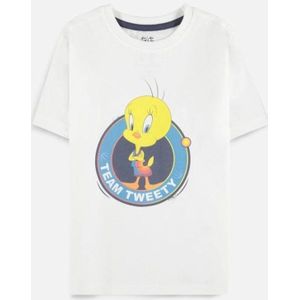 Looney Tunes Space Jam Tweety Kids T-Shirt Wit - 122/128