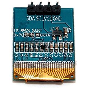 2 Stuks 4 P 6.6"" OLED Display Module 64x48 Scherm IIC I2C voor Arduino