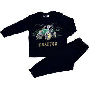 Fun2Wear - Pyjama Baby Tractor - Zwart - Katoen