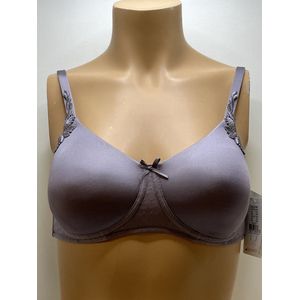 Amoena Bianca Padded WB Prothese Bh 75A Taupe Lila 44218 Beha