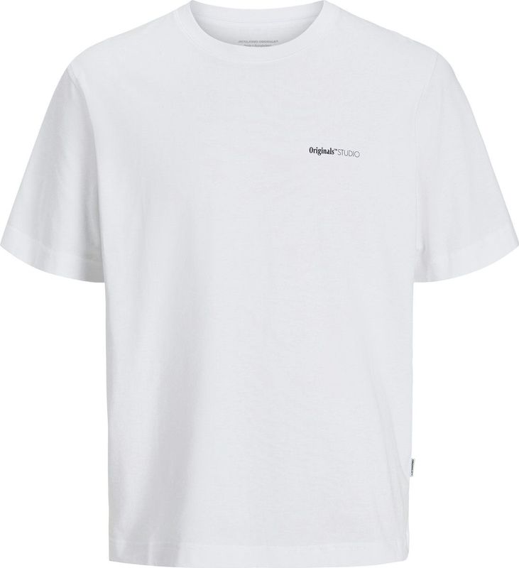 JACK&JONES - JORVARENNA PAINTED BACK TEE SS CREW NECK - Heren - T-shirts