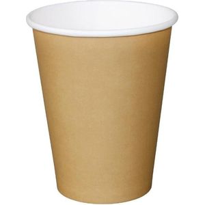 Fiesta Hot cup enkelwandig Kraft lichtbruin 34cl (Box 1000)