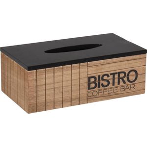 Tissuehouder Bistro 25x13,5x9cm