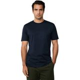 Hackett Pima Cotton T-shirt Met Korte Mouwen Blauw 3XL Man