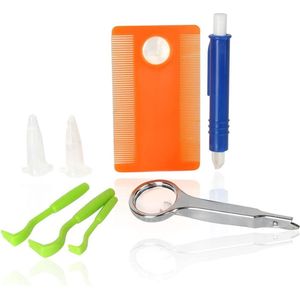 Lexium Tekentang - Tekenpincet - Tekenverwijderaar - Tekenpincet mens - Teek pincet - Tekenlasso - Tekenhaak - Tekentang voor honden en katten