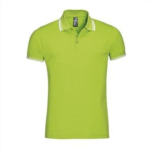 SOL'S Men´s Polo Shirt Pasadena L591 - Lime/White - L