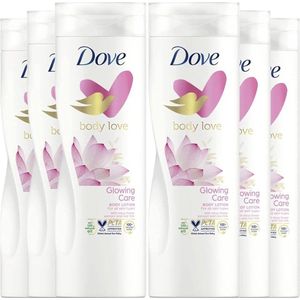 Dove Body Love Glowing Care Body Lotion - 6 x 400 ml
