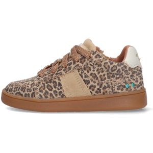 BunniesJR 225951-406 Meisjes Lage Sneakers - Beige - Leer - Veters