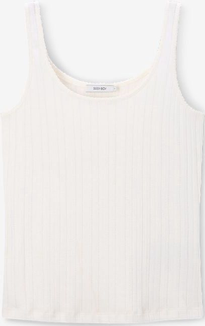 Sissy-Boy - Rib Singlet - Wit