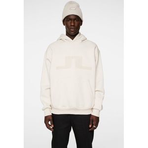 J.Lindeberg Heren Karson Graphic Hoodie Moonbeam