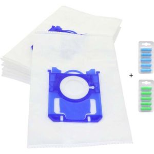 Philips S-Bag 3-D Stofzuigerzakken - 10 Stuks - Inclusief 10 Geurstaafjes