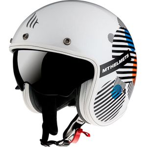 Motorhelm - HIRP-schaal - Antiallergische Voering - Met Zonneklep