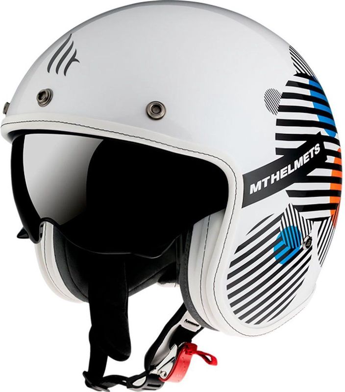 Motorhelm - HIRP-schaal - Antiallergische Voering - Met Zonneklep