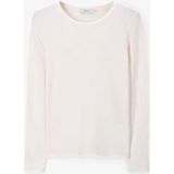Sissy-Boy - Rib Top - Wit - Lange Mouwen - Regular Fit