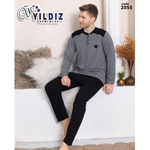 Heren Pyjama - Pyjamaset - Katoen - Ucyildiz 2055 - Maat M