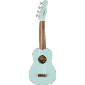 Fender Venice Soprano Ukulele Daphne Blue - Sopraan ukulele