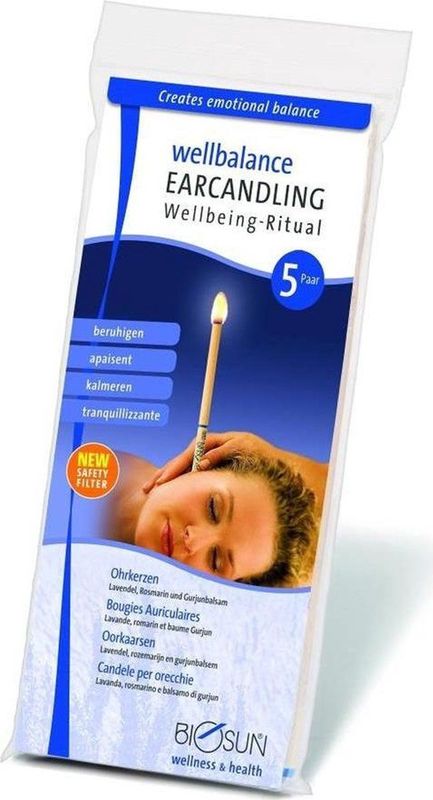 Biosun - oorkaarsen Wellbalance - pak 10stuks
