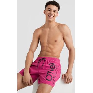 O'Neill Zwembroek Men Original cali Fuchsia Red Xs - Fuchsia Red 50% Gerecycled Polyester (Repreve), 50% Polyester Null