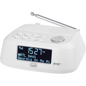 Digitale DAB Wekkerradio met Groot LED-Display en Snooze-Functie