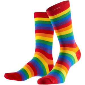Sokken - Regenboog - Gestreept - mt.41/46