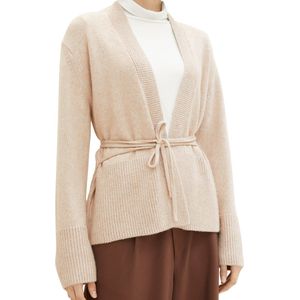 Tom Tailor - Cardigan - Maat S - Vrouwen - 33962 doeskin m -