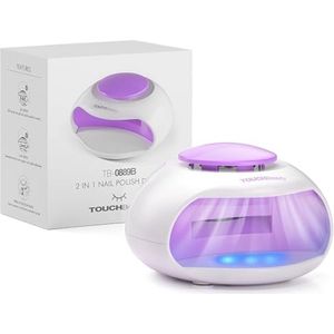 Draagbare nageldroger met LED-lamp en ventilator - Efficiënt voor normale nagellak