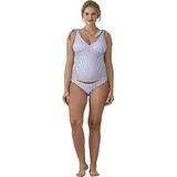 Vertbaudet - Zwangerschapstankini - Multicolor - V-hals - Geïntegreerde Beha