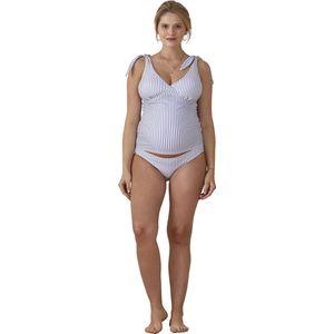 Vertbaudet - Zwangerschapstankini - Multicolor - V-hals - Geïntegreerde Beha