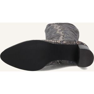 Notre-V - 8591 - Laarzen - Grijs - Leer - Dames