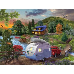 SunsOut puzzel 1000 stukjes ""Campers coming home