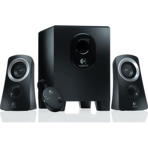 Logitech Z313 - 2.1 Speakersysteem - Kamervullend Geluid - Diepere Bas