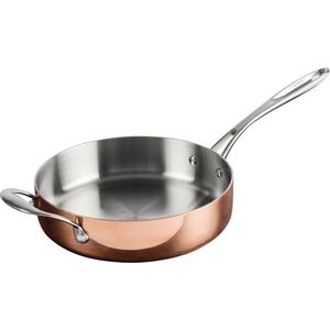 Vogue Triwall Koperen Sauteuse - 24cm - Uitstekende warmteverdeling - Horeca & Professioneel