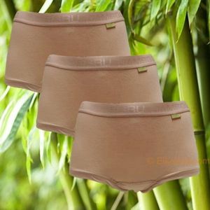 Boru Bamboo | MAAT M | 3-pack dames short | huid
