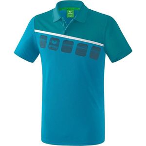 Erima 5-C Polo - Polo's  - blauw licht - 2XL