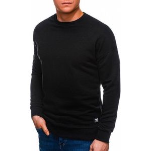 Ombre - heren sweater zwart - klassiek - B1229