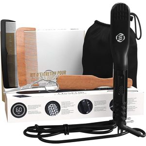 Equivera Baard Stijltang - Baard Styler - Baard Stijlborstel - Baard Stijler - Baardborstel - Baard Borstel - Must Have Voor Mannen